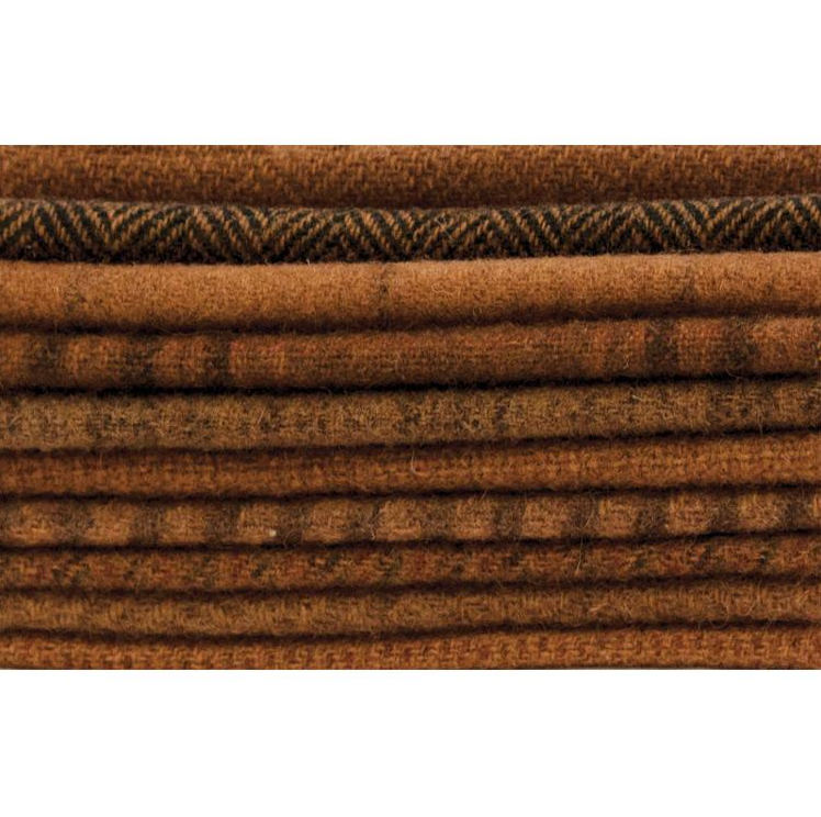 Wool 5" Charm Pumpkin PRI 6002 Primitive Gather#1