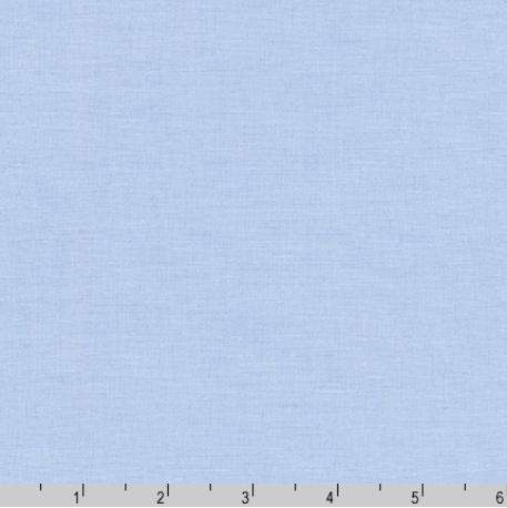 Robert Kaufman - Ivy Pinpoint Oxford Light Blue