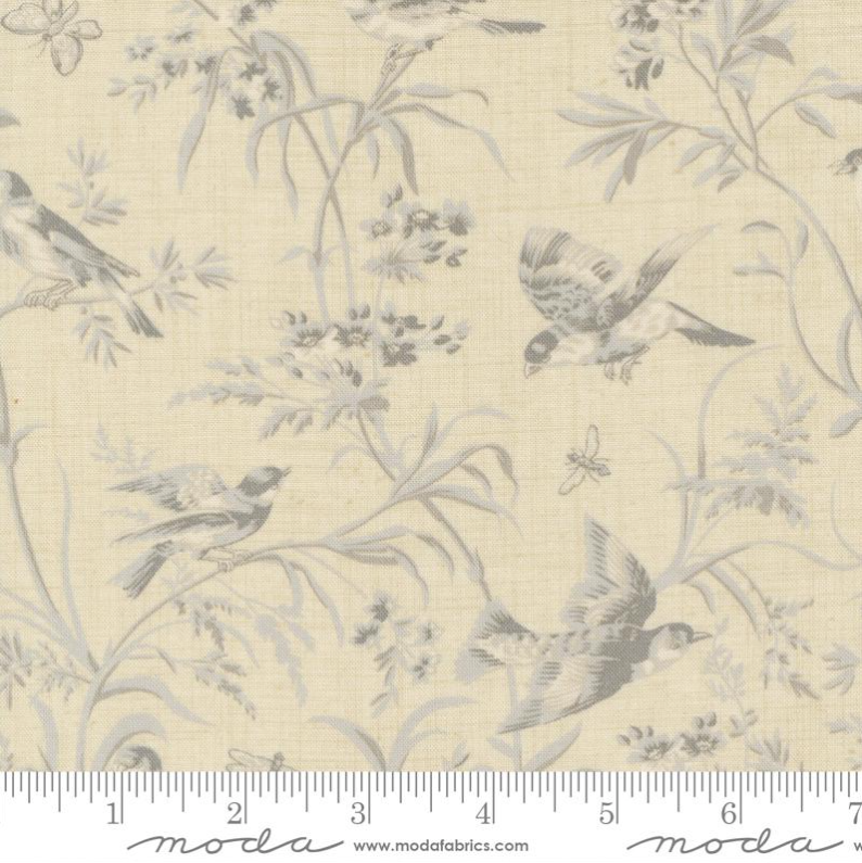 Antoinette - Florals Birds Butterflies - Pearl Roche