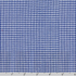 Seersucker Check Royal Fabric by Robert Kaufman – lightweight cotton/poly blend with royal blue checks and puckered texture.