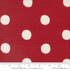Panache - Slub Dot Red Fabric by Moda