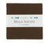 Bella Solids Brown Charm Pack by Moda Fabrics