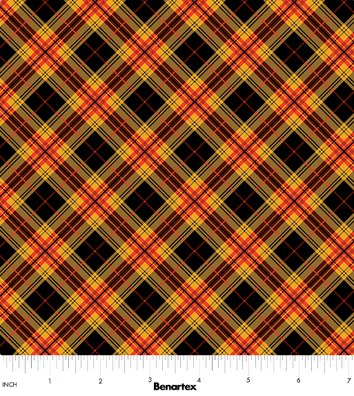 Cider House - Autumn Plaid Black/Russet