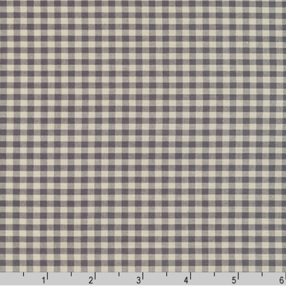Crawford Gingham - 1/8 Inch Gingham Grey