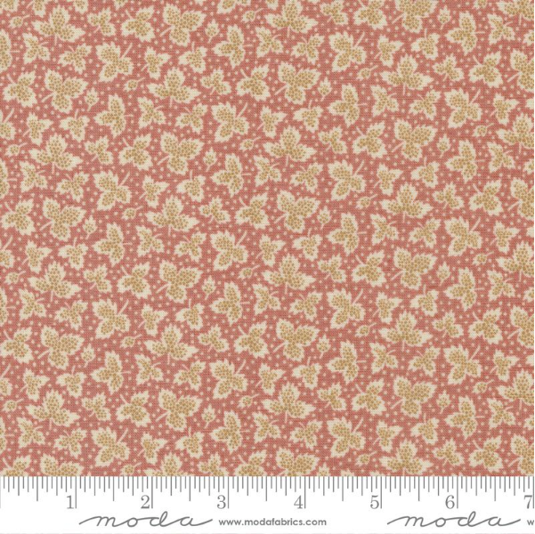 Chateau De Chantilly - Tiny Leaves and Dots Clay - Moda