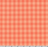 Fat Quarter - Kitchen Window Wovens - Yarn Dyed 1/2 inch Gingham Nectarine