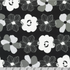 Sevenberry Canvas Prints - Florals on Black - Remnant