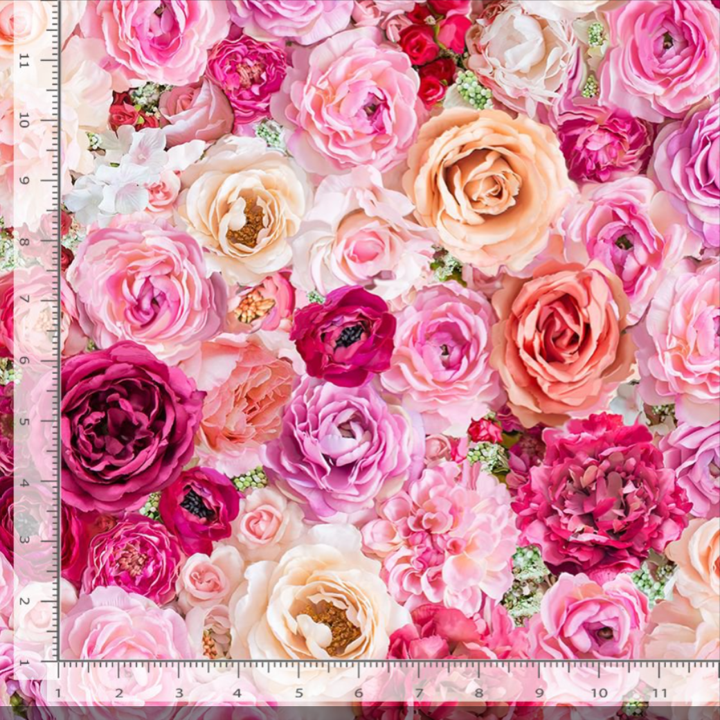Bellerose - Large Packed Roses - Remnant