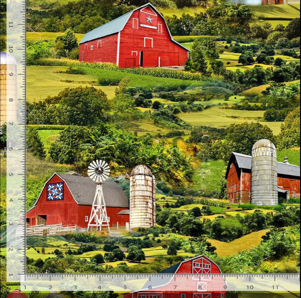 Rolling Hills - Pasture Scenic Yardage