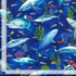 Ocean Life - Reef Shark And Fishes Yardage