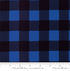 Buffalo Check Flannels - Black Blue Flannel Yardage