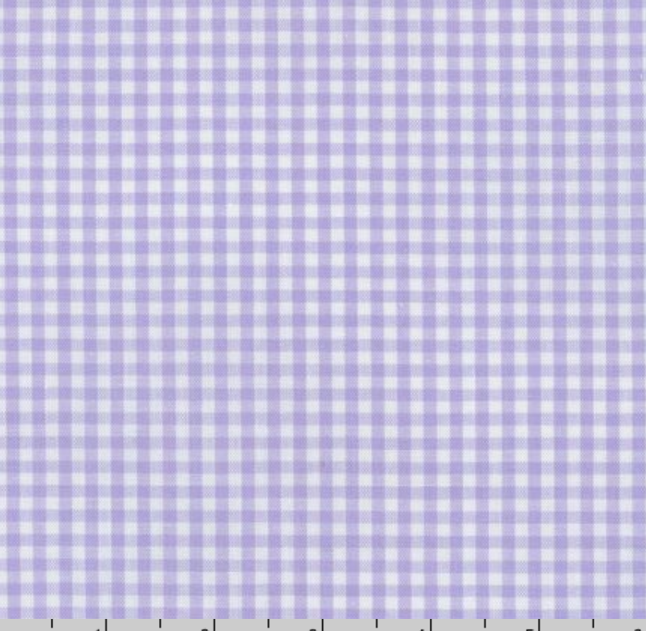 Lavender Carolina Gingham cotton fabric by Sevenberry – 1/8″ yarn-dyed gingham pattern, 43" wide cotton
