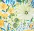 Sunshine And Blue Skies - Florals Cloud Canvas Yardage