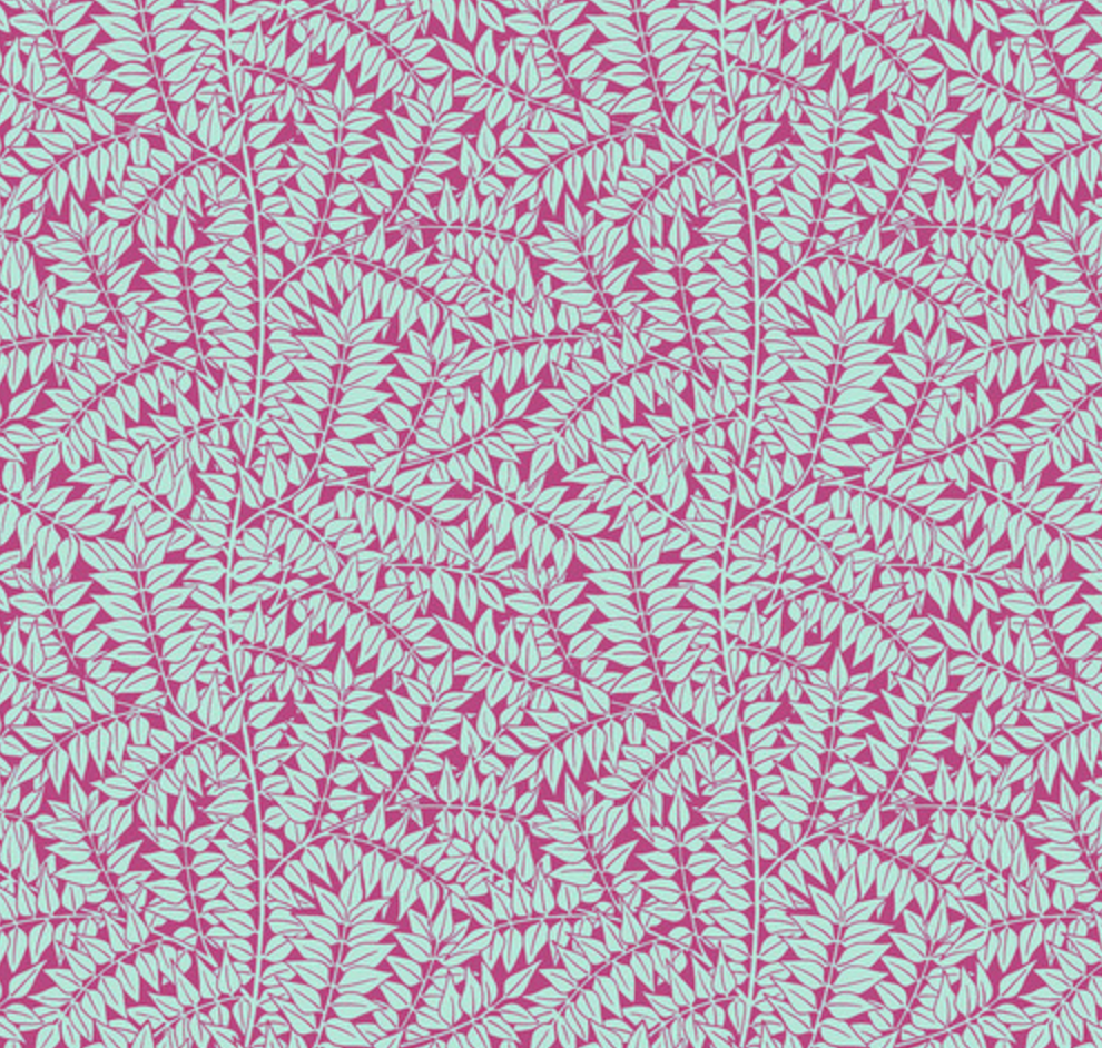 Branches - Magenta Yardage
