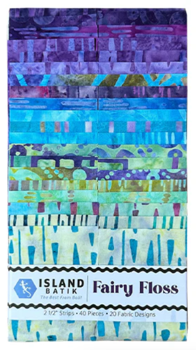 Fairy Floss Batik Strip Pack