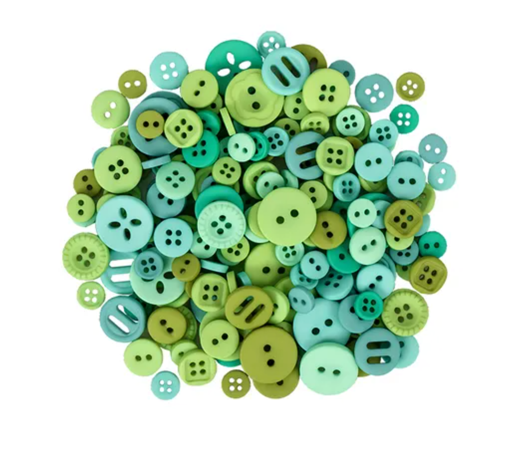Lori Holt Cute Little Buttons - Meadow Assortment