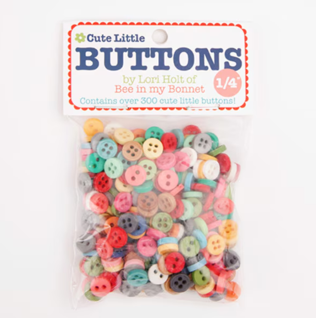 Lori Holt Cute Little Buttons - 1/4 inch Buttons