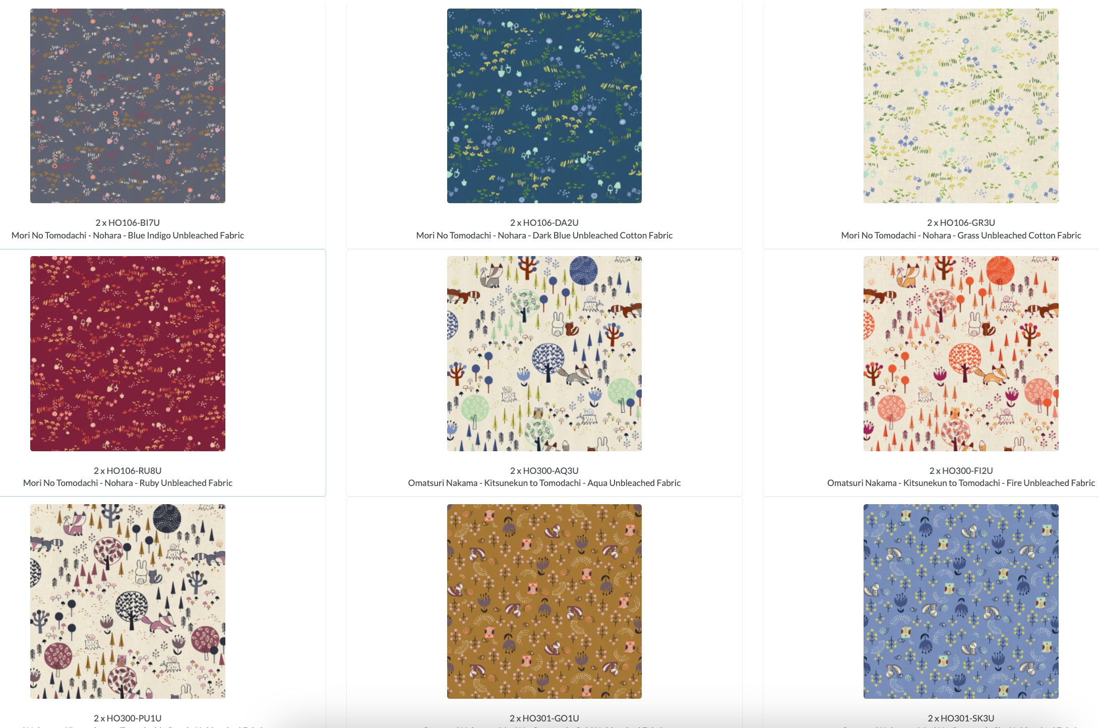 Omatsuri Nakama 10x10 Pack by Hitomi Osumi for Cotton + Steel – Precut 10" squares with colorful Japanese festival designs.