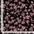 Shizuka - Cherry Blossom Branches Metallic Yardage
