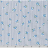 Sevenberry Petite Garden Blues - Floral Stripes Sky Blue Yardage