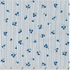 Sevenberry Petite Garden Blues - Floral Stripes Navy Yardage