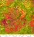 Blossom Batiks - Marble Flower - Zinnia Batik Yardage