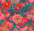 Kaffe Fassett Collective Stash - Floral Burst Red Yardage