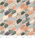 Splish Splash - Under My Umbrella - Soft Pink Yardage