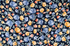 Summer Rose - Lorraine - Midnight Metallic Yardage