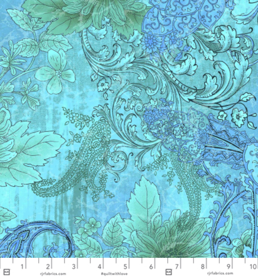 Maison - Tableau Light Blue Yardage