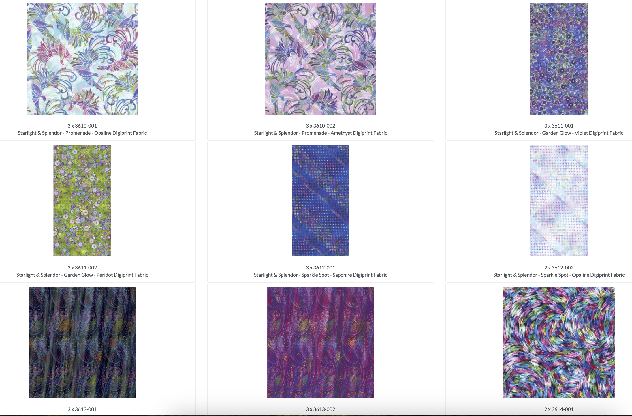 Starlight and Splendor Pixie Strips/Jelly Roll