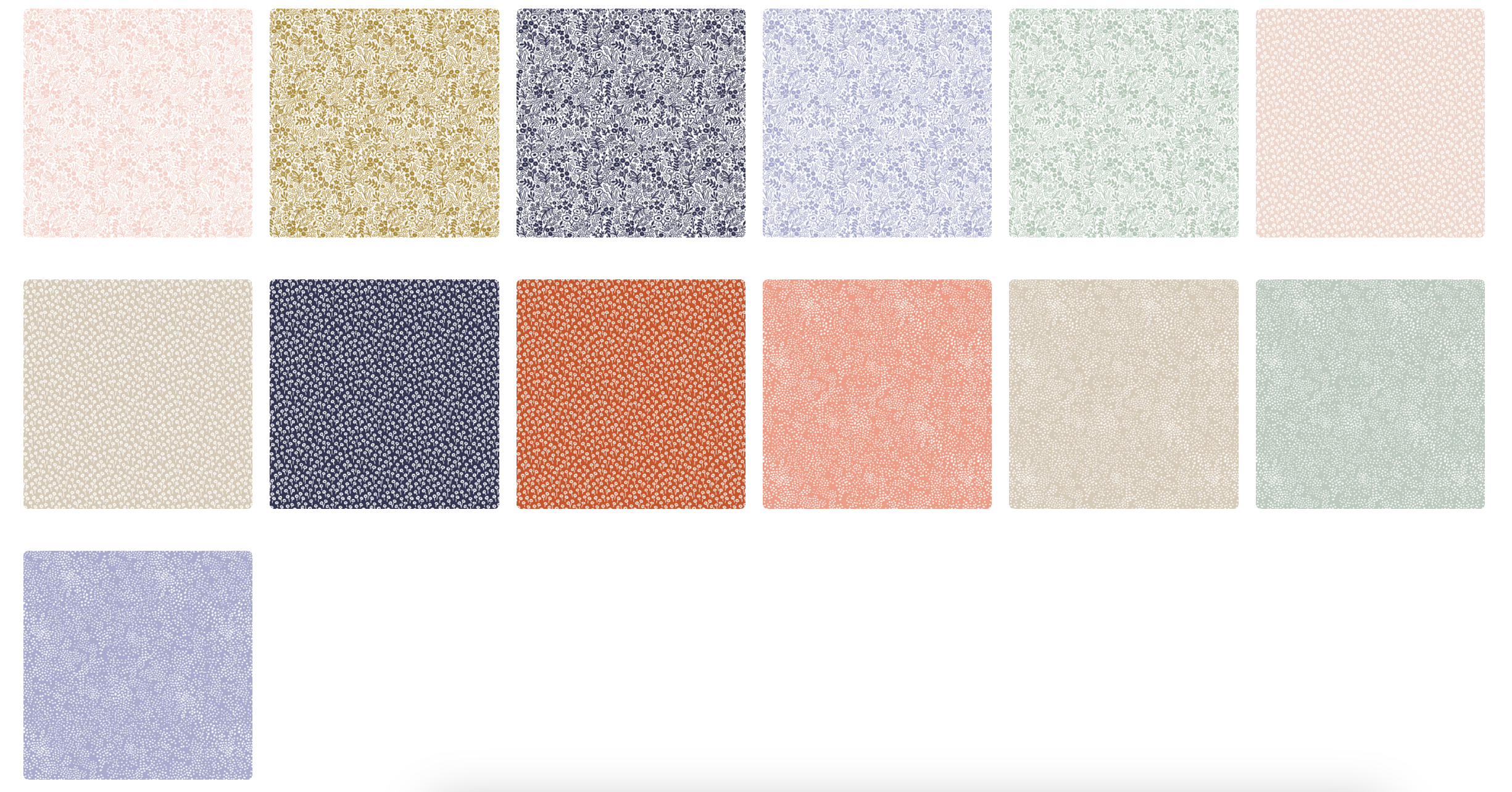 Rifle Paper Co. Basics 5x5 Pack/Charm Pack