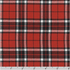 57" Width - Sevenberry Classic Plaid Yarn Dyed Twill - Red Yardage