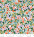 Petite Garden Party Mint Rayon Fabric by Rifle Paper Co. for Cotton + Steel – mint green floral print on drapey rayon.