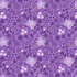 Witchy Woods - Floral Cobwebs on Light Purple Glow in the Dark Yardage