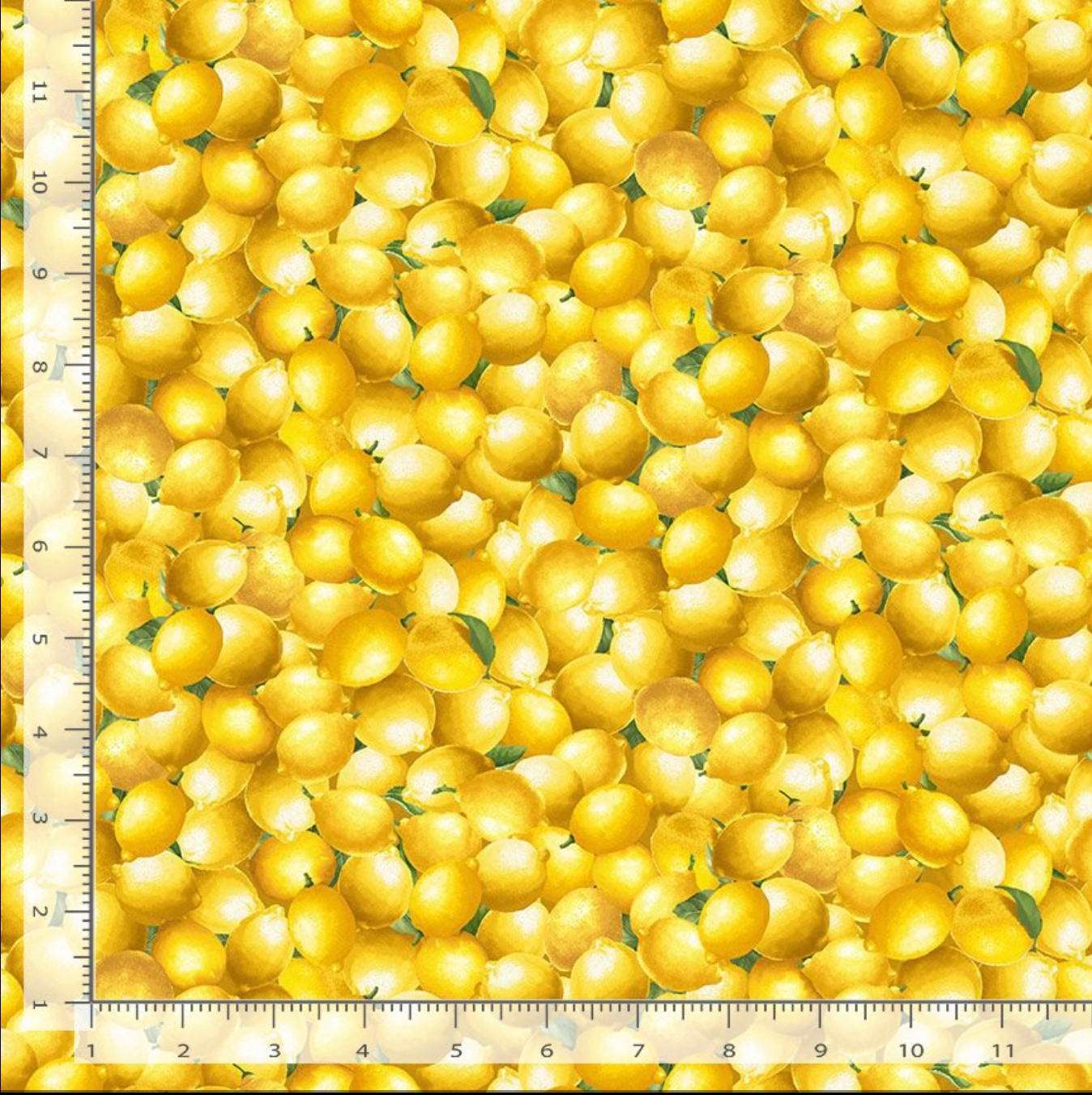 Limoncello - Packed Lemons Yardage