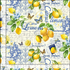 Limoncello - Lemon Collage Yardage