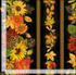 Thankful - Harvest 11" Stripe Metallic Yardage
