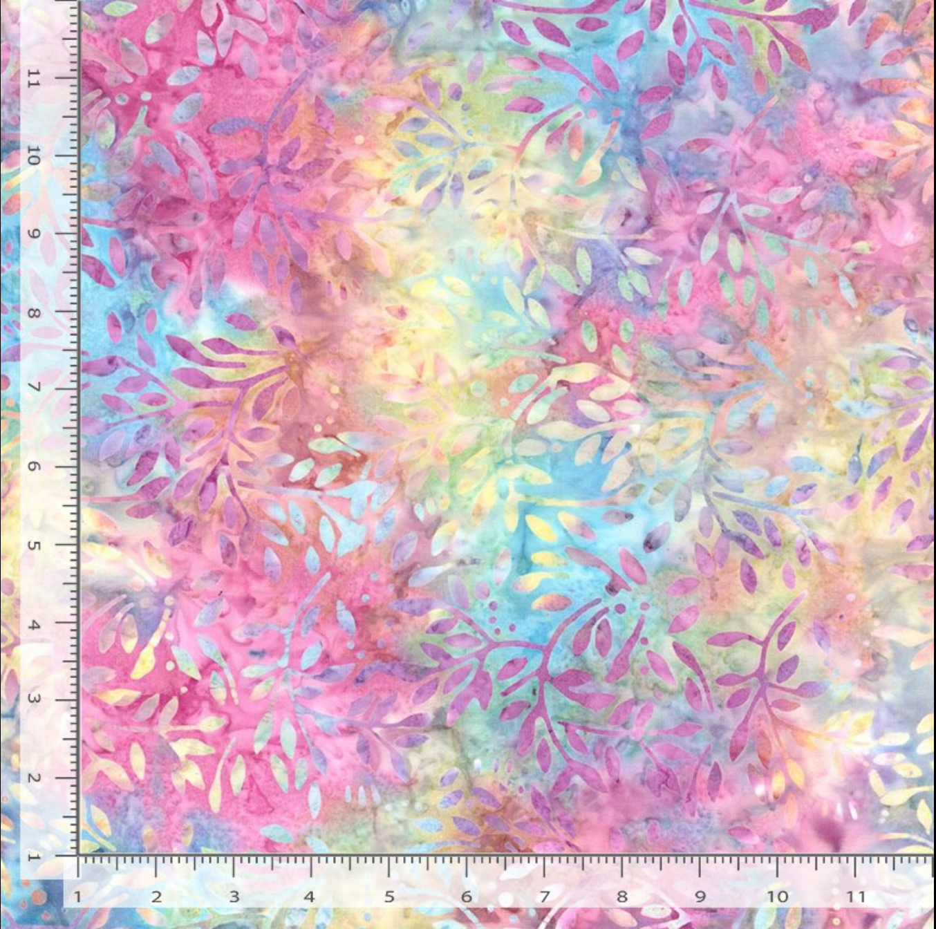 108" XTonga Vine Leaves Smile Batik Fabric by Timeless Treasures – hand-dyed vine pattern