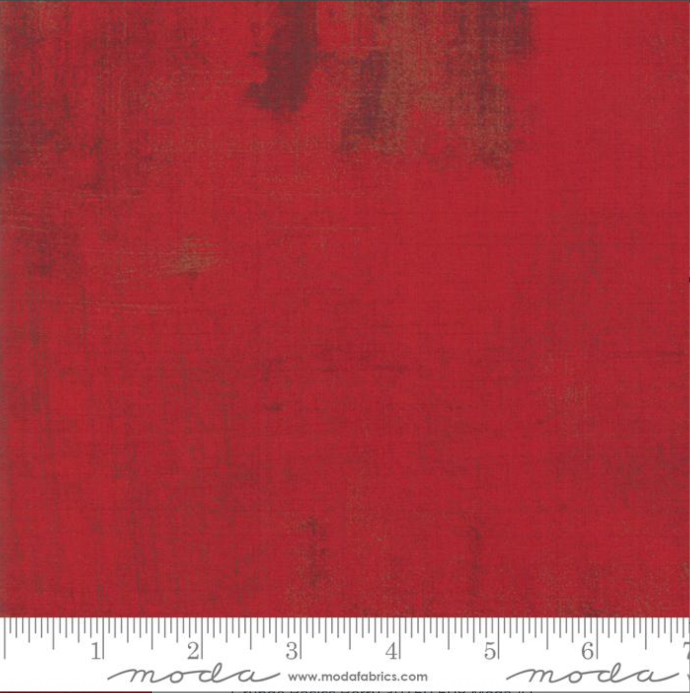 Grunge Basics – Berry fabric featuring a rich red hue with subtle tonal variations, 100% cotton by BasicGrey for Moda Fabrics