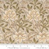 Morris Manor Hammersmith Florals Porcelain fabric – elegant vintage floral print by Barbara Brackman for Moda Fabrics (8393 11).