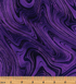 Petal Paradise Marble Swirl Purple cotton fabric by Kanvas Studio featuring a tonal marbled design in rich purple shades – SKU 9874-66.