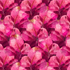 Digitally printed cotton fabric with magenta forest florals – Enchanted Field Under The Canopy RJ5602-MA4D.