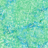 Blue and aqua bubble batik fabric – Blossom Batiks Horizon by Flaurie & Finch.