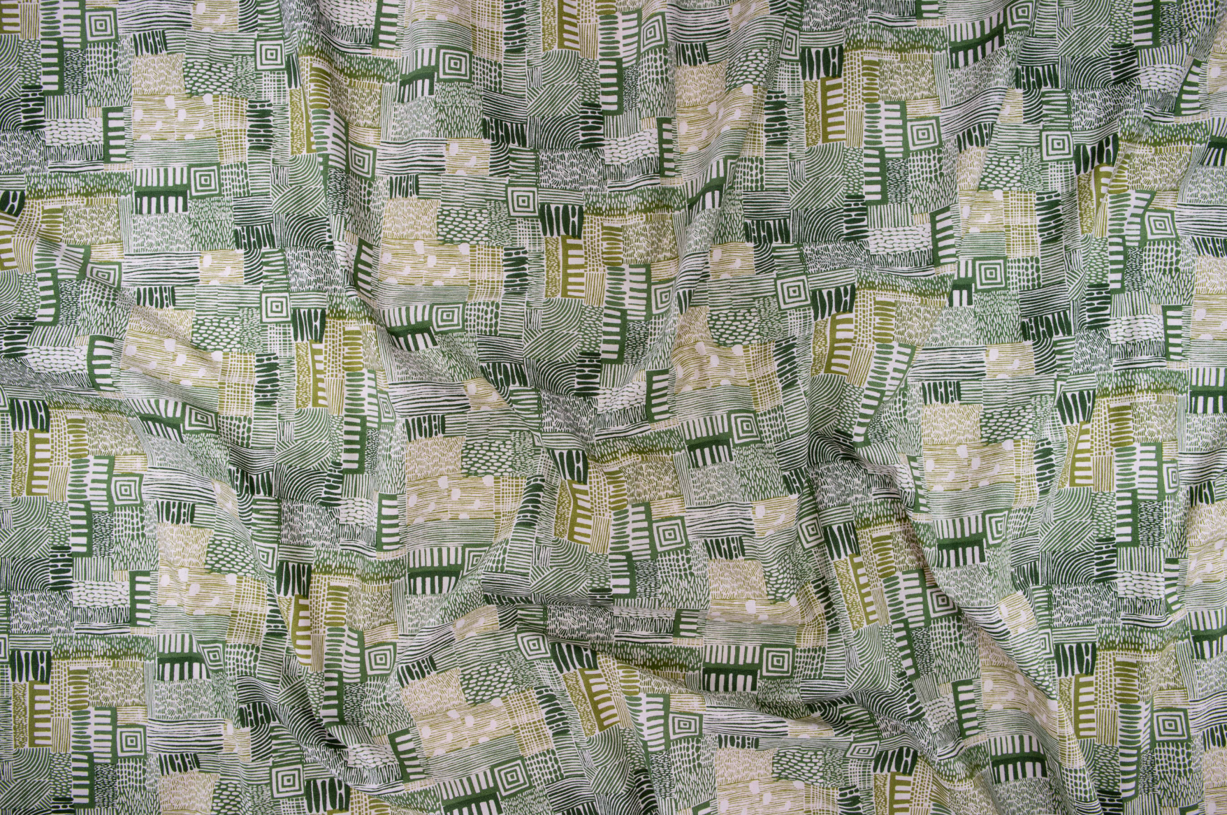 Homestead – Plots Forest Hills Unbleached Fabric JE105-FH1U by Jeanne McGee for Cotton+Steel – minimal natural print on unbleached cotton.