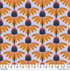 Love Always AM – Echinacea Morning Cotton Lawn by Anna Maria Horner featuring large yellow and coral echinacea flowers on a sky blue background.