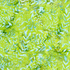 Blossom Batiks Cascade Leaf Swirl Meadow FF301-ME1 fabric featuring swirling leaf patterns in green hues.