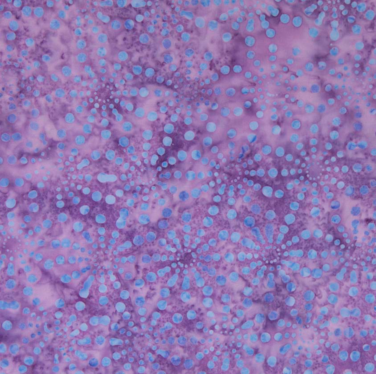 Bursts Lavender Batik Fabric by Jinny Beyer – hand-dyed batik quilting cotton in lavender from Malam Batiks VIII for RJR Fabrics.