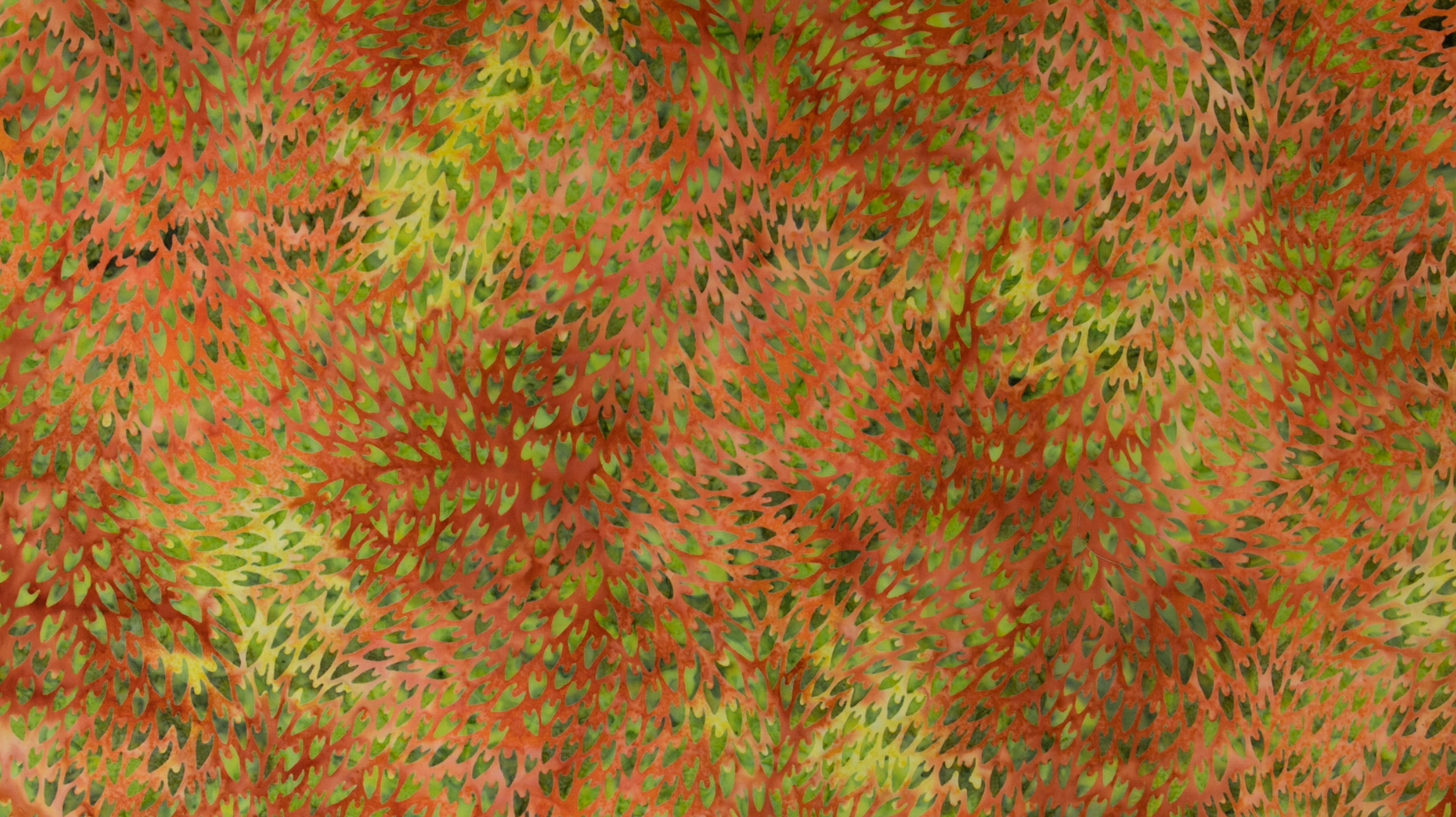 Scales Ochre Batik Fabric by Jinny Beyer – hand-dyed ochre batik quilting cotton from Malam Batiks VII for RJR Fabrics.