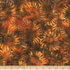 Bali Chop Sunflower Teak Batik Fabric by Hoffman – 100% Cotton